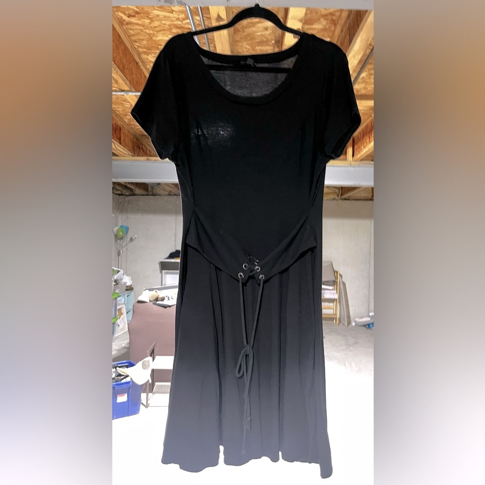Black TORRID corset style SIZE 1 dress